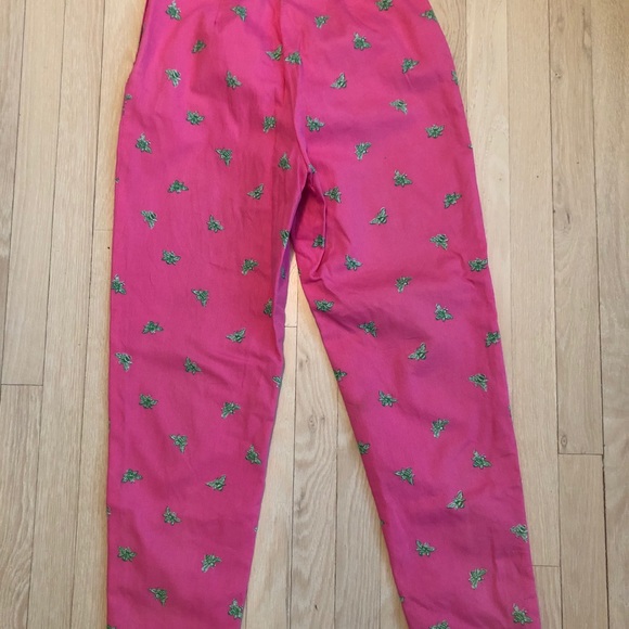 Lilly Pulitzer Pants - Pink and green Lilly pants